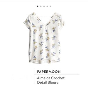 Papermoon Almeida crochet blouse